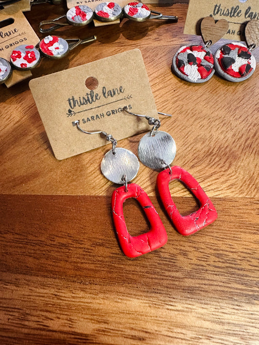 Polymer Clay Earrings #40