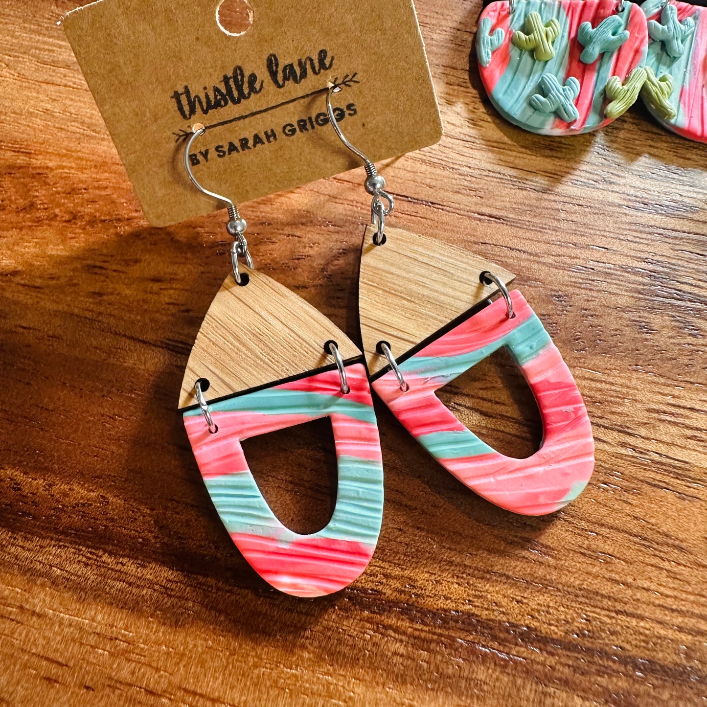 Polymer Clay Earrings #66