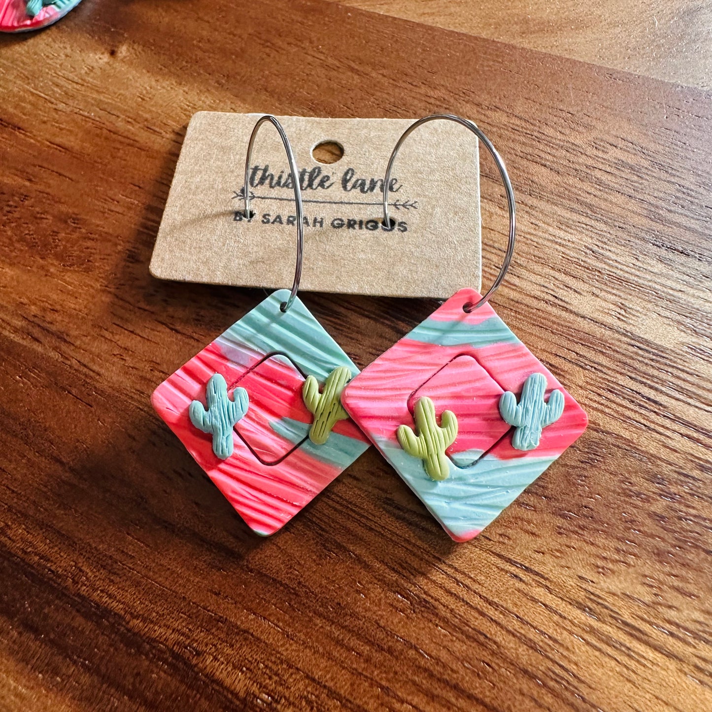 Polymer Clay Earrings #63