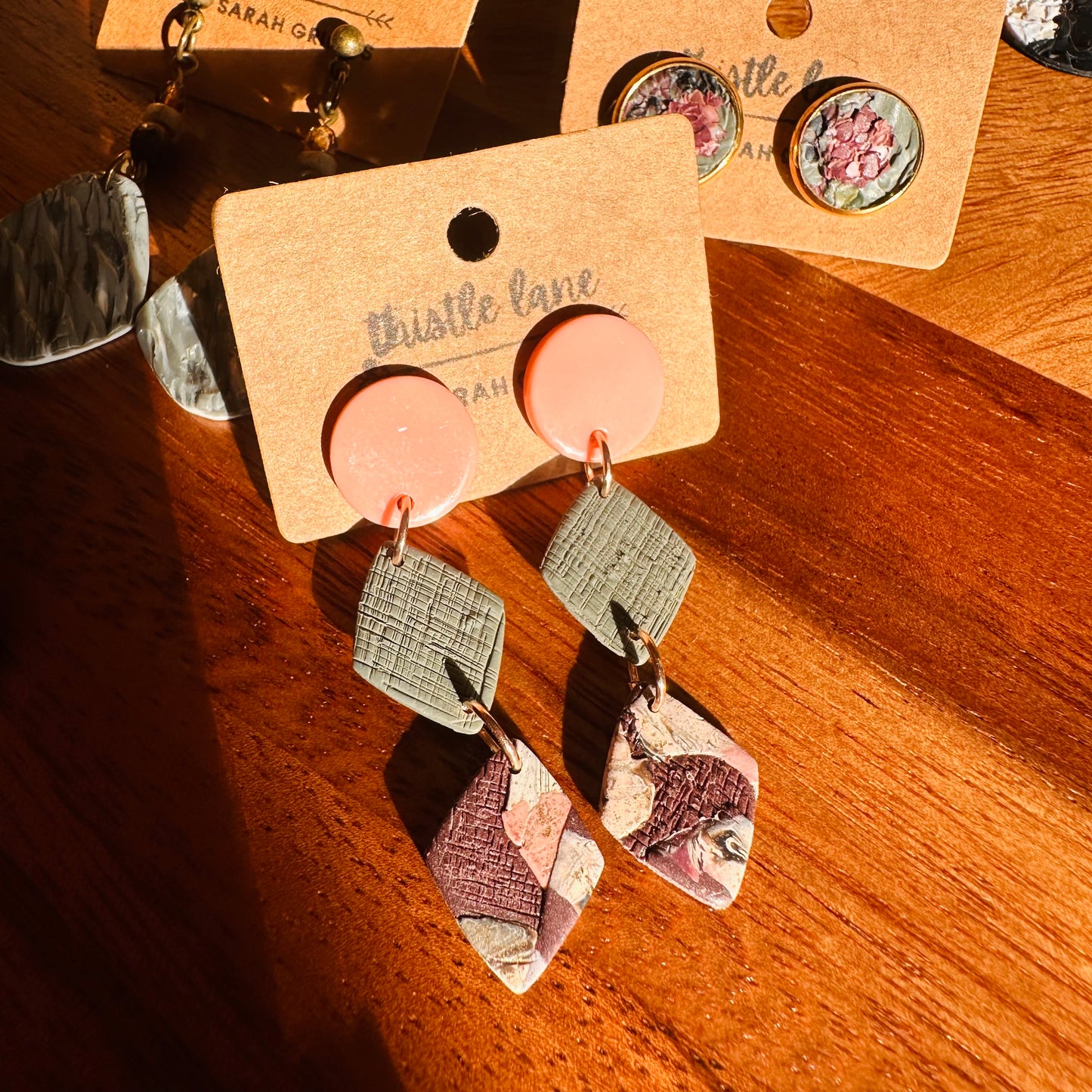 Polymer Clay Earrings #69