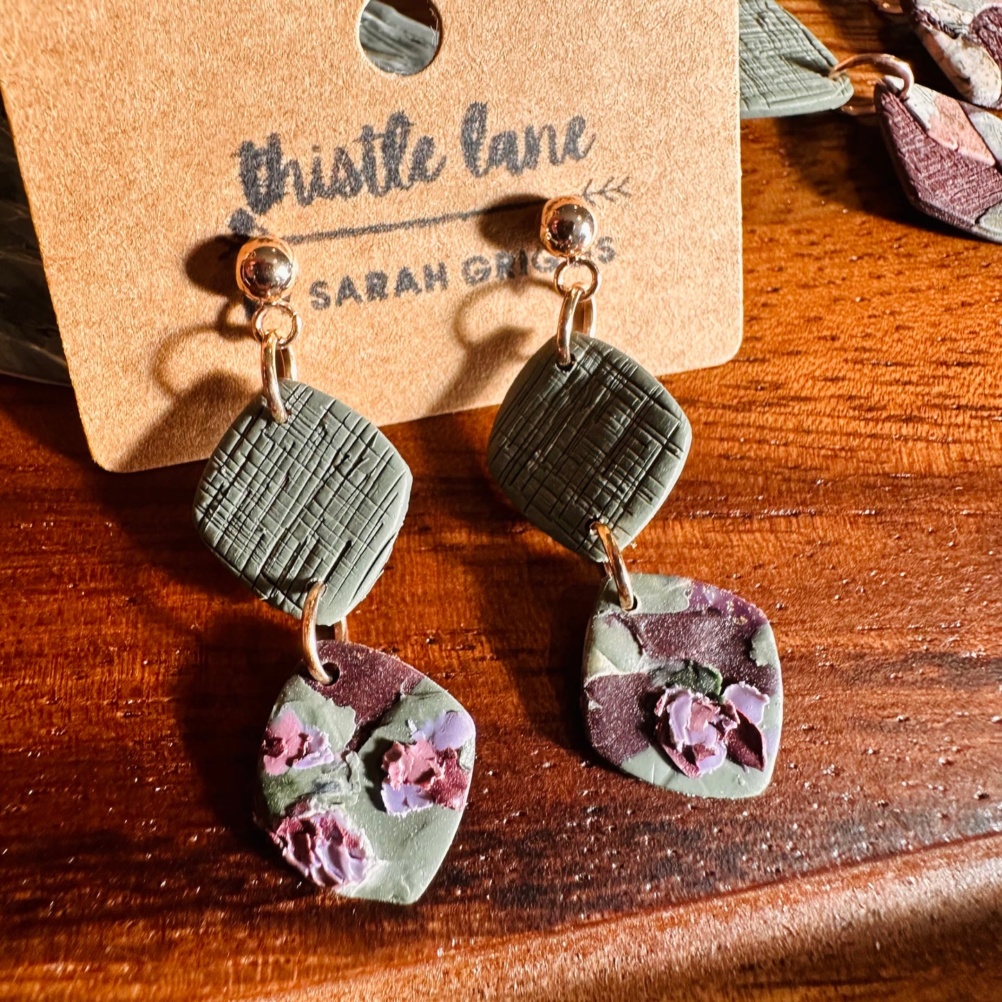 Polymer Clay Earrings #52